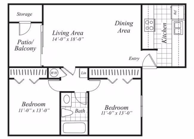 Unit CM810C CM810C floor plan